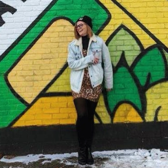 Cheetah Print Dress - Picture 3 of 4